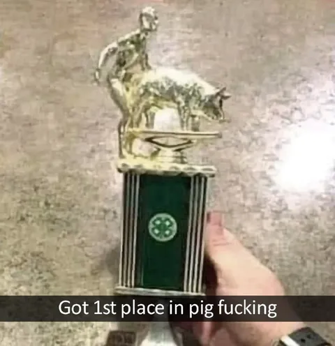 First Place in Pig Fucking