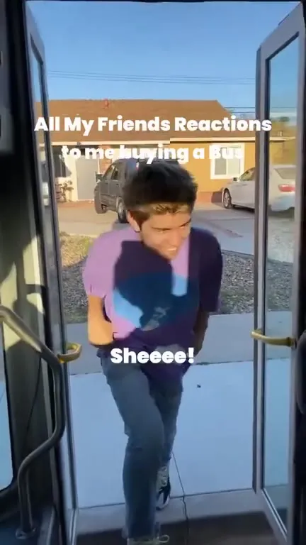 Friends React to My Bus