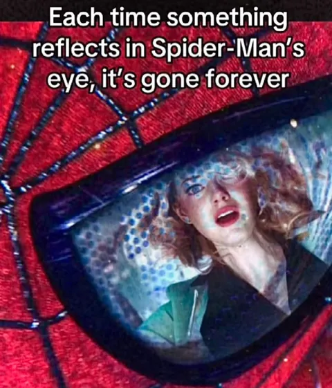 Spider-Man Eye Reflection Disappears