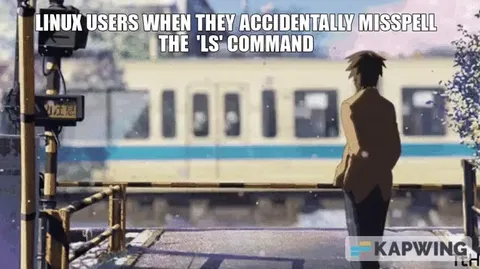 Linux Users Misspell the ls Command