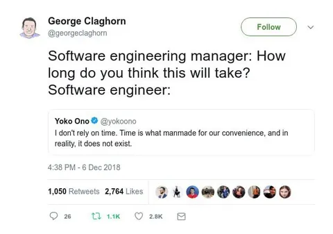Software Engineer Rejects Time