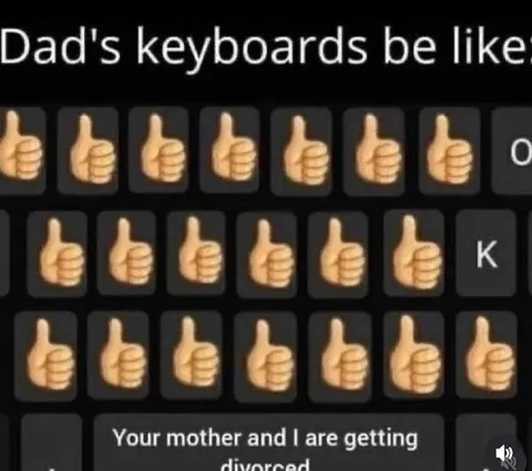 Dad's Keyboard Divorce