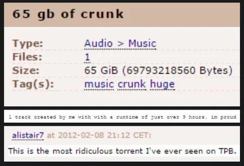 65 GB of Crunk Music