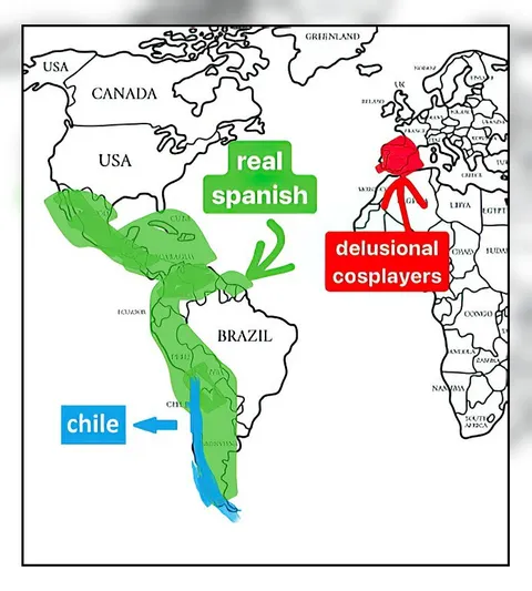 Real Spanish vs Delusional Cosplayers