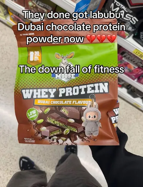Labubu Dubai Chocolate Protein