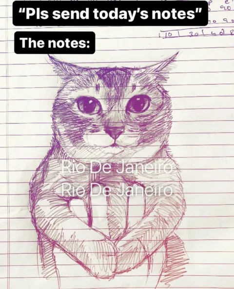 Today's Notes Are Just Rio de Janeiro