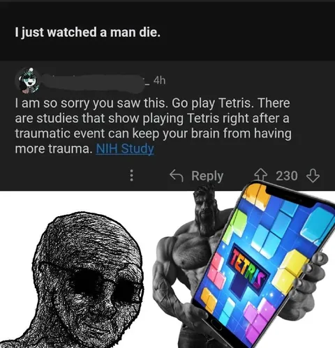 Play Tetris After Trauma