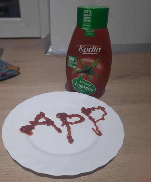 Kotlin App Made of Ketchup