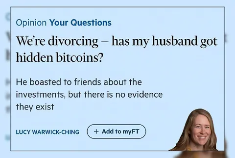 Hidden Bitcoin in Divorce