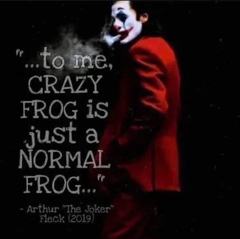 Crazy Frog Is Just a Normal Frog