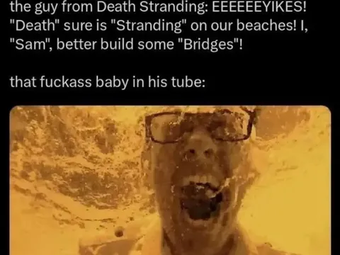 Death Stranding Beach Panic