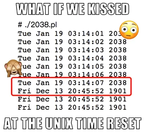 What If We Kissed at Unix Reset