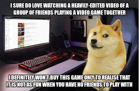 Doge Has No Friends to Play With