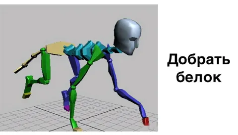 Добрать белок скелетом