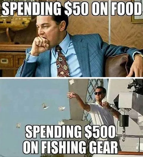 Spending More on Fishing Gear