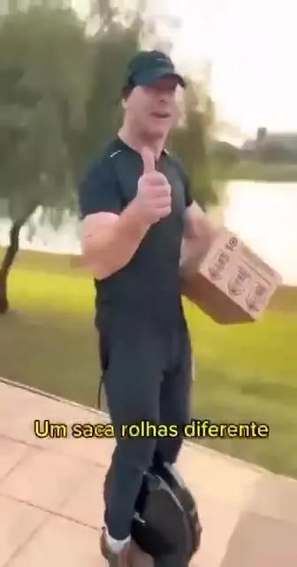 Saca-rolhas diferente dá errado