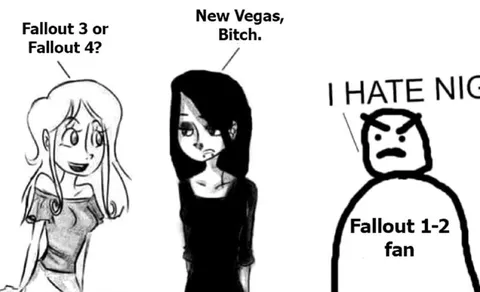 Fallout Fanbase Argument
