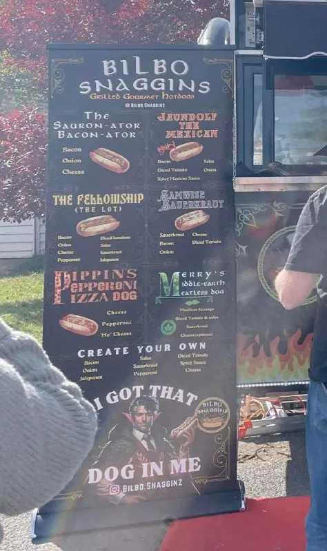 Bilbo Snaggins Gourmet Hotdogs