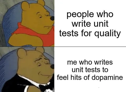 Unit Tests for Dopamine Hits