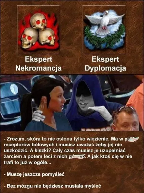 Ekspert nekromancji i dyplomacji