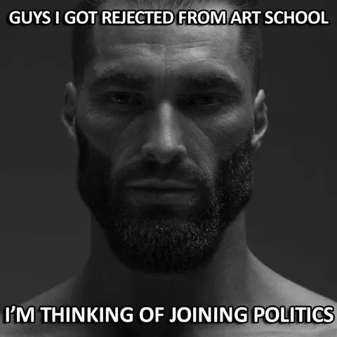 Rejected From Art School, Joining Politics