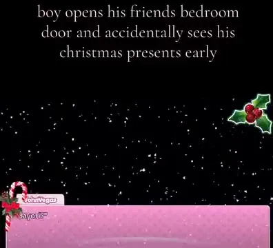 Accidentally Seeing Christmas Presents Early
