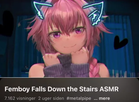 Femboy Falls Down the Stairs ASMR