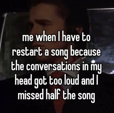 Restarting a Song After Overthinking