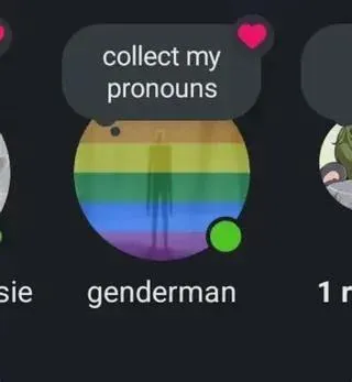 Collect My Pronouns Genderman