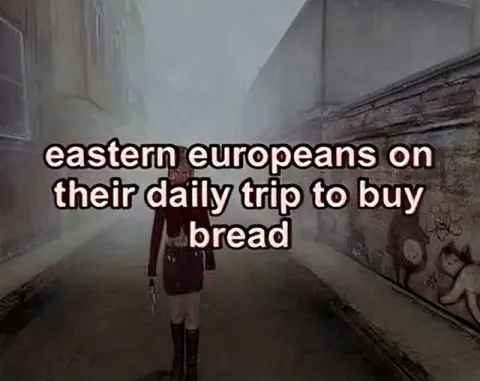Eastern Europeans Buying Bread