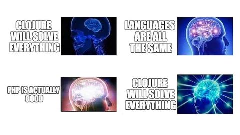PHP Is Actually Good Brain Meme