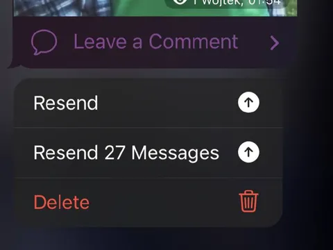 Resend 27 Messages