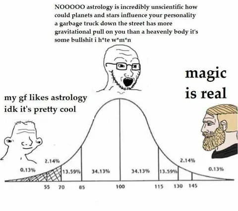 Astrology Versus Garbage Truck Gravity