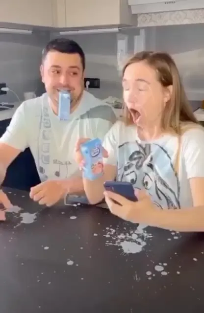 Молоко через нос