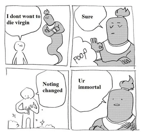Immortal Virgin Transformation