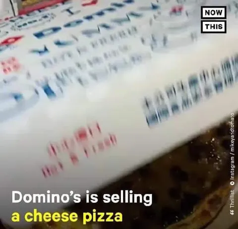 Domino’s Cheese Pizza