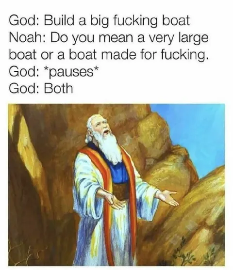 God Says Build Both Boats