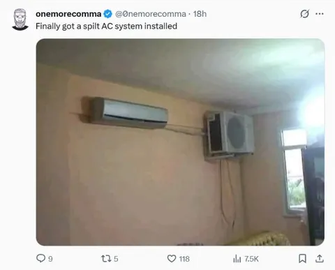 Spilt AC System Installation