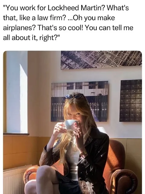 You Work for Lockheed Martin