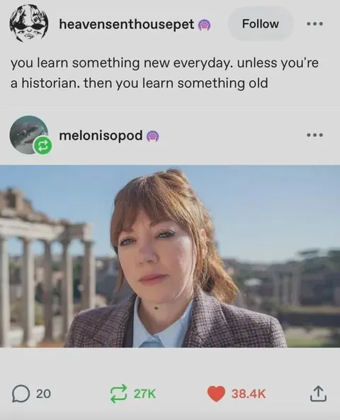 Historian Learns Something Old