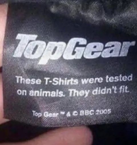 Top Gear Animal T-Shirts