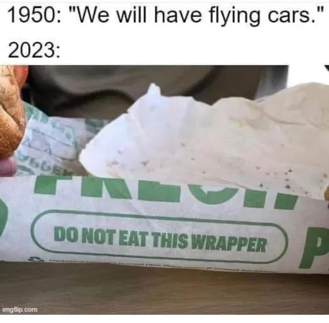 1950 Flying Cars Prediction
