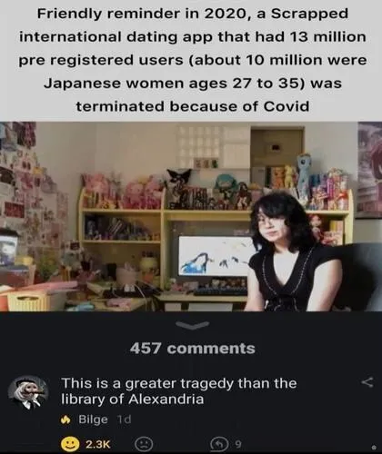 The Greater Tragedy Than Alexandria