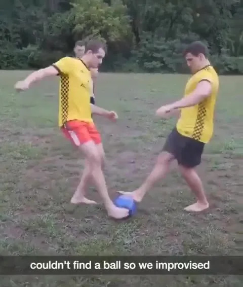 Improvised Soccer Goal Disaster