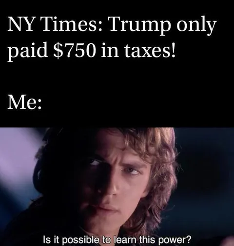 Trump Paid $750 in Taxes