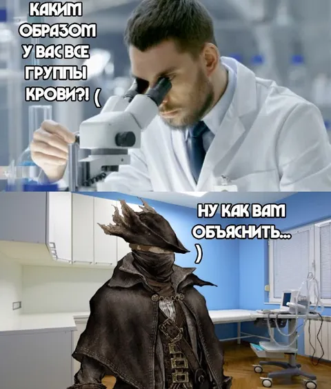 Как у вас все группы крови