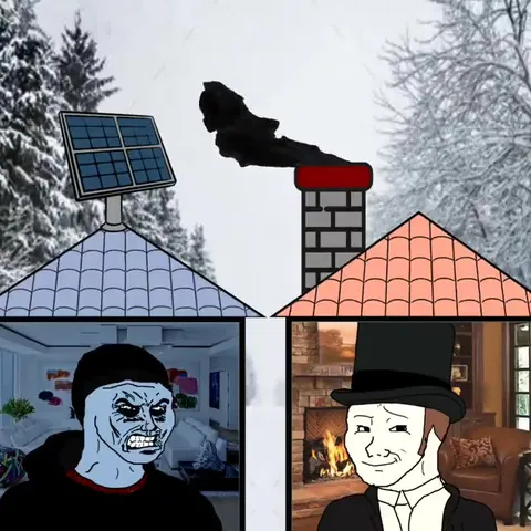 Дымный мост между соседями