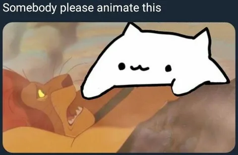 Somebody please animate this cat