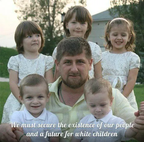 White Children Future Slogan