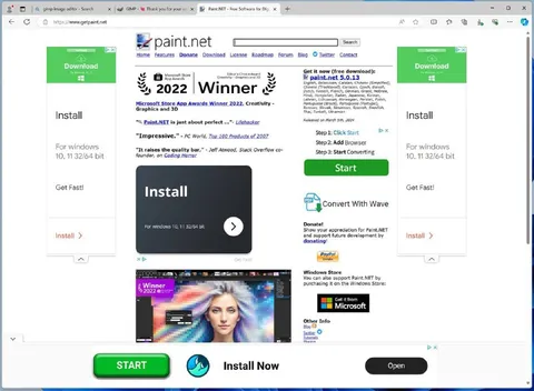The absolute state of paint.net